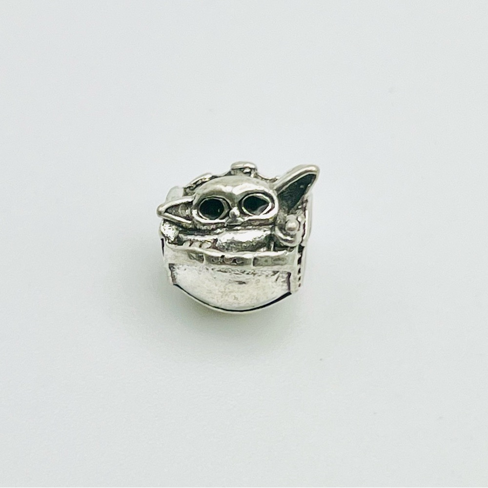 Baby Alien Silver Toned European Charm - Collectable Character Edition